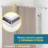Карниз для душа П-образный 120х120 Усиленный 20 мм MrKARNIZ фото 7