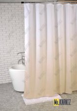 Штора для ванной Rosy dawn бежевая